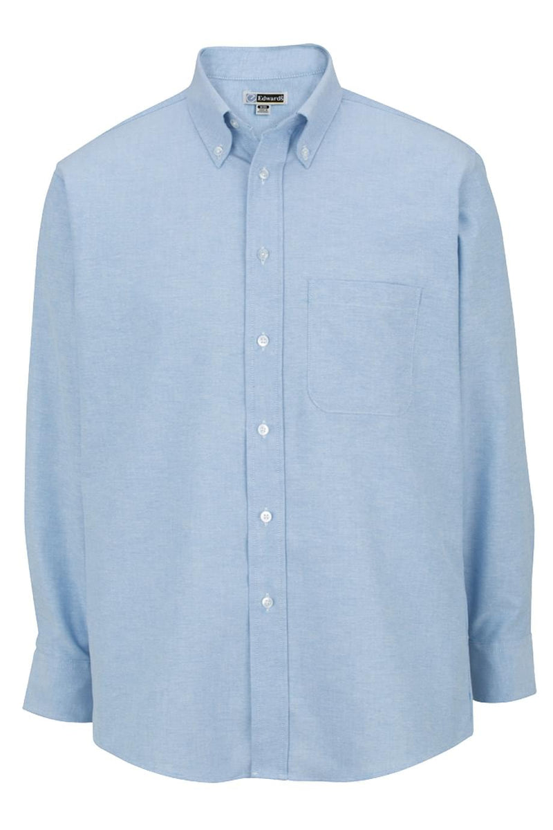 EDWARDS EASY CARE OXFORD LONG SLEEVE MENS SHIRT