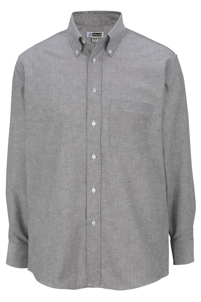EDWARDS EASY CARE OXFORD LONG SLEEVE MENS SHIRT