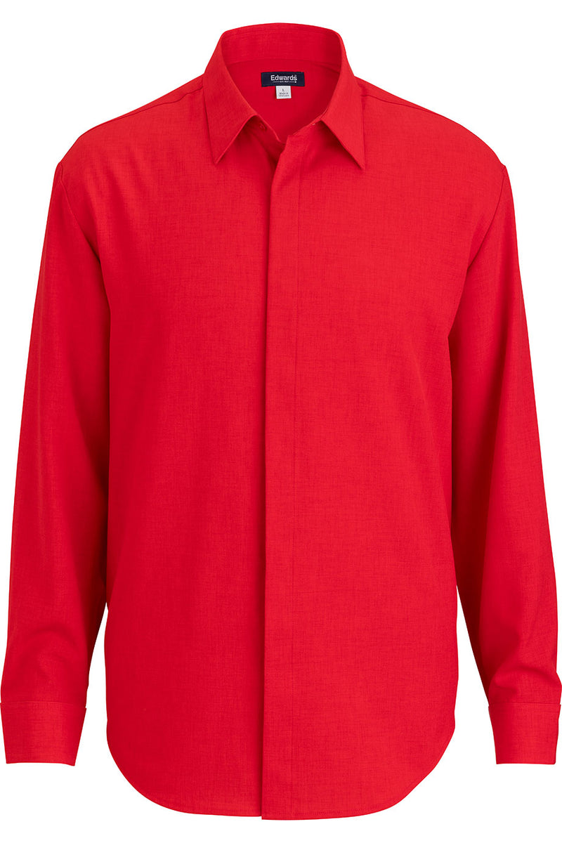 EDWARDS FLEXBATISTE CAFE LONG SLEEVE MENS SHIRT
