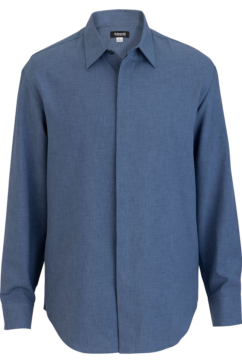EDWARDS FLEXBATISTE CAFE LONG SLEEVE MENS SHIRT
