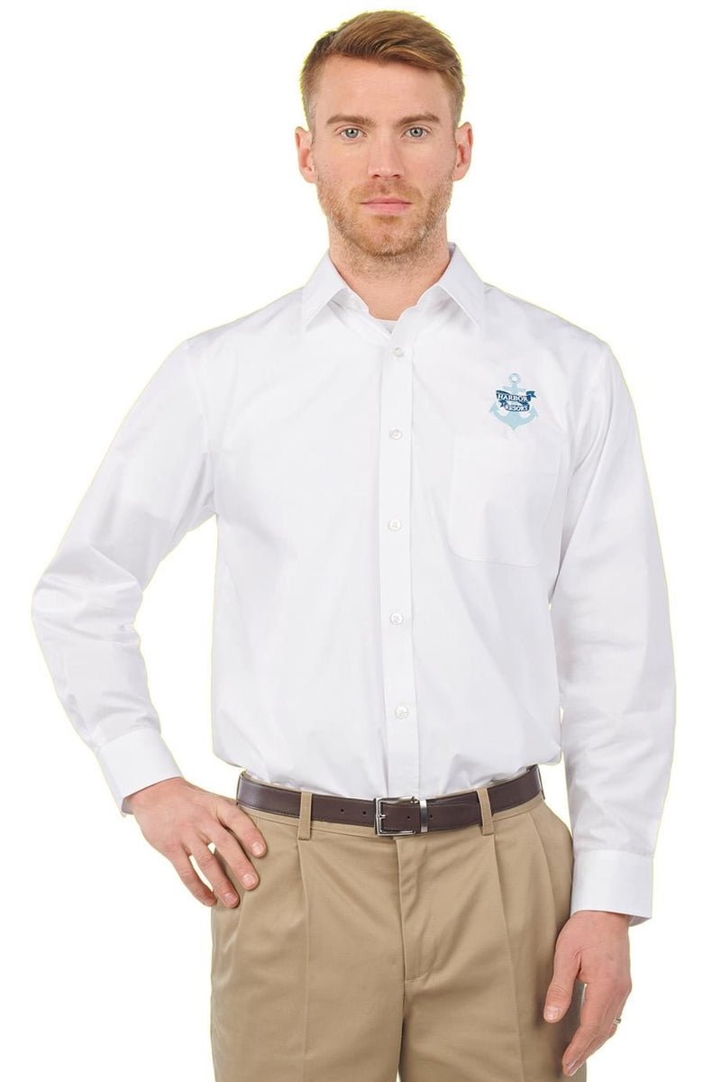 EDWARDS ESSENTIAL BROADCLOTH LONG SLEEVE MENS SHIRT
