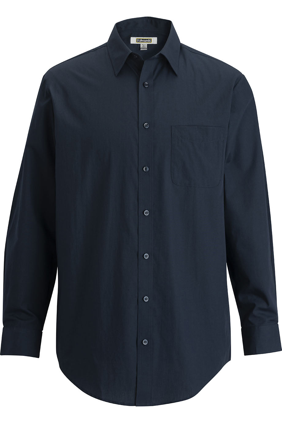 EDWARDS ESSENTIAL BROADCLOTH LONG SLEEVE MENS SHIRT