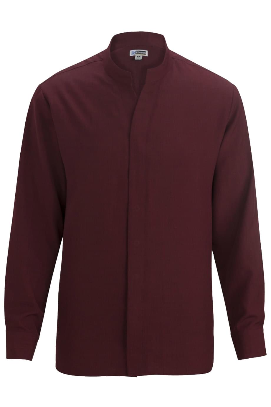 EDWARDS MENS STAND-UP COLLAR SHIRT