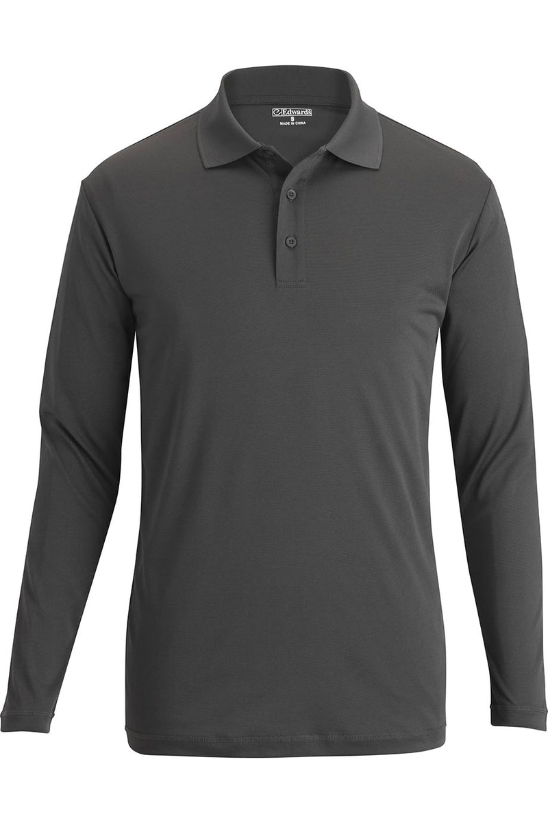 MINI PIQUE LONG SLEEVE UNISEX POLO