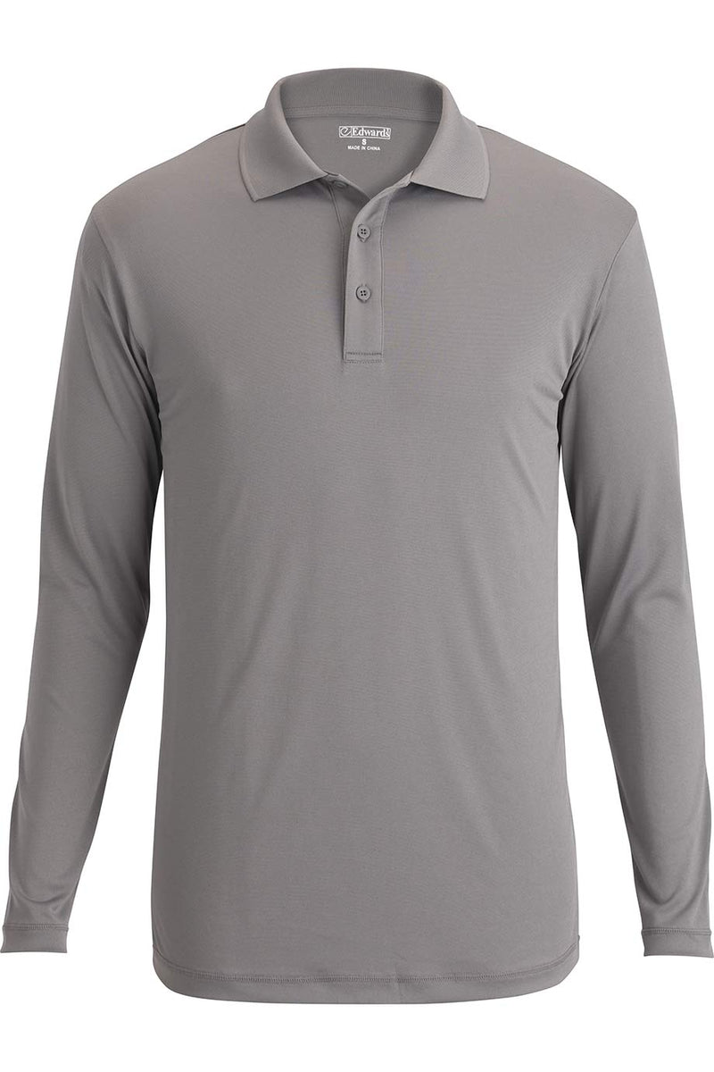 MINI PIQUE LONG SLEEVE UNISEX POLO