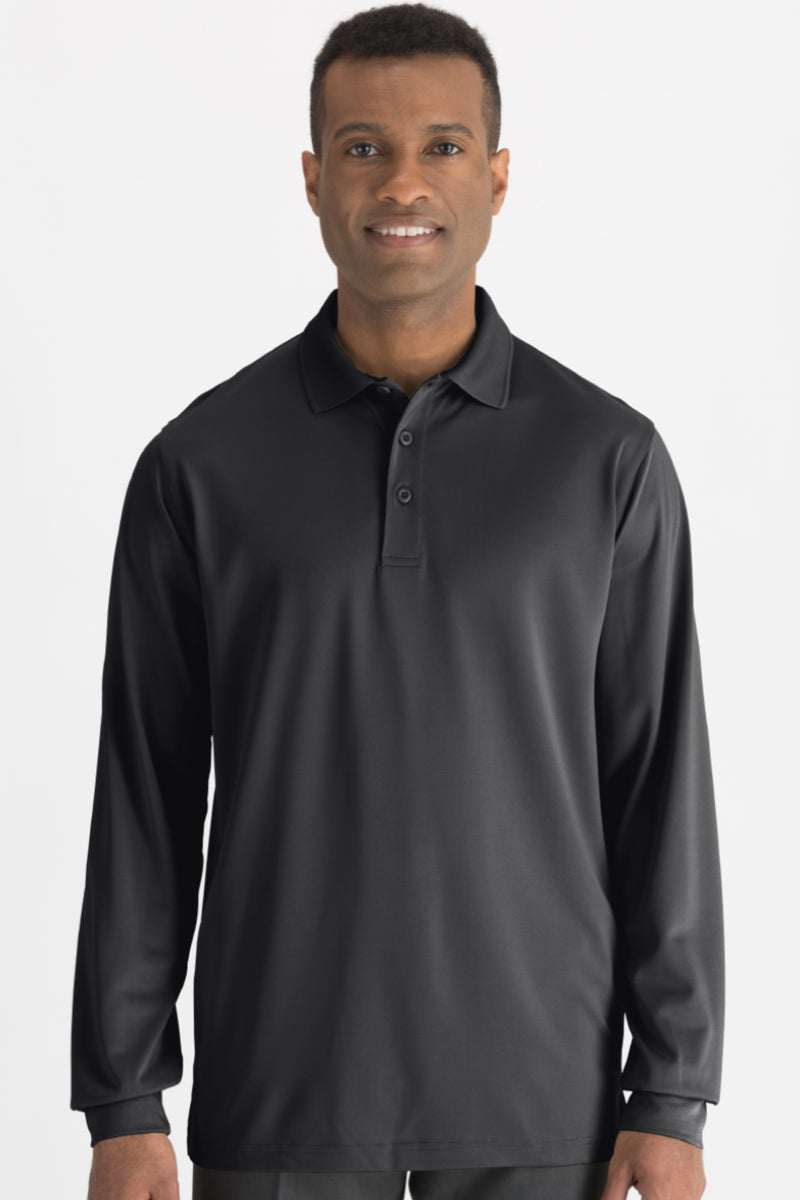 ULTIMATE+ UNISEX LONG SLEEVE POLO
