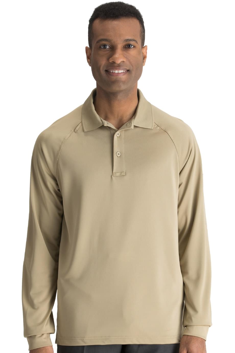 UNISEX TACTICAL SNAG PROOF LONG SLEEVE POLO SHIRT