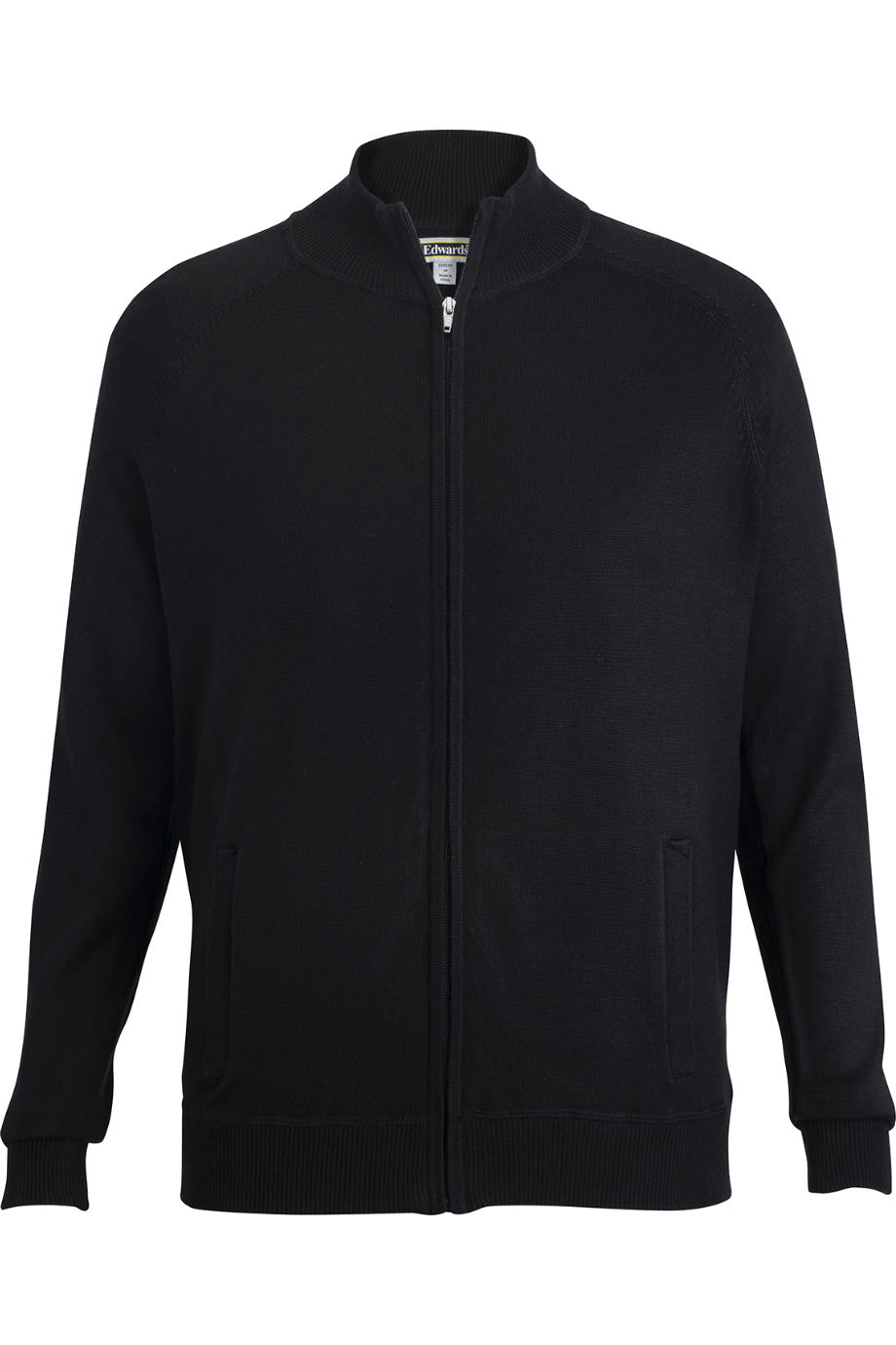 EDWARDS ACRYLIC BLEND UNISEX SWEATER JACKET