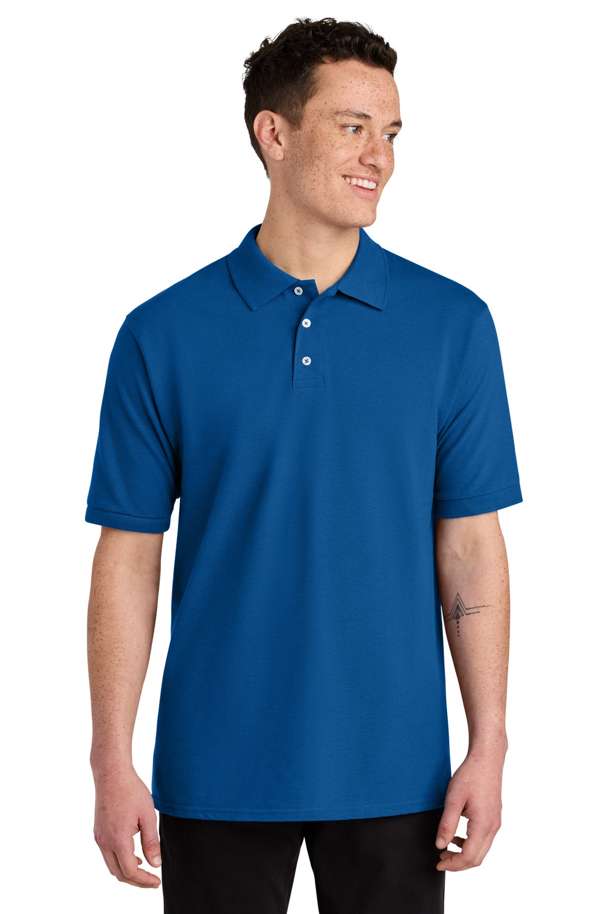 Jerzees ®  Unisex Premium Ring Spun Cotton Pique Sport Shirt 443M