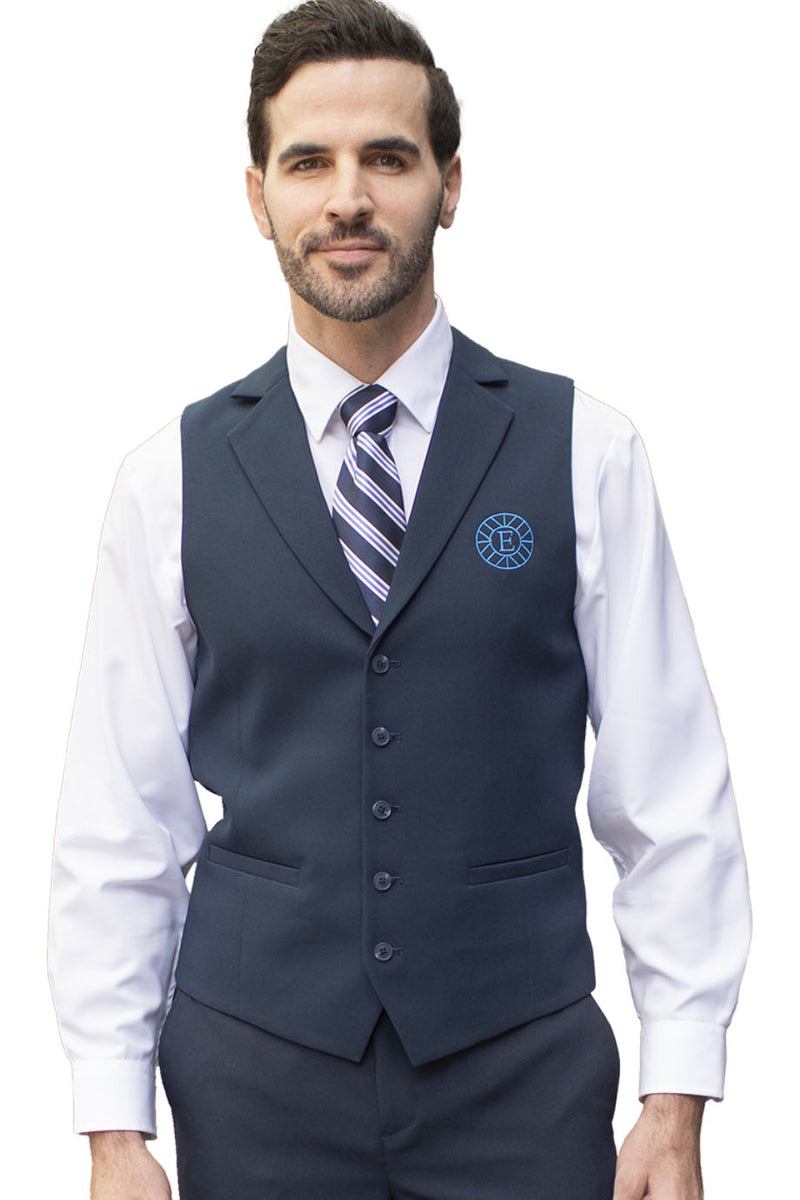 EDWARDS MENS DRESS LAPEL VEST