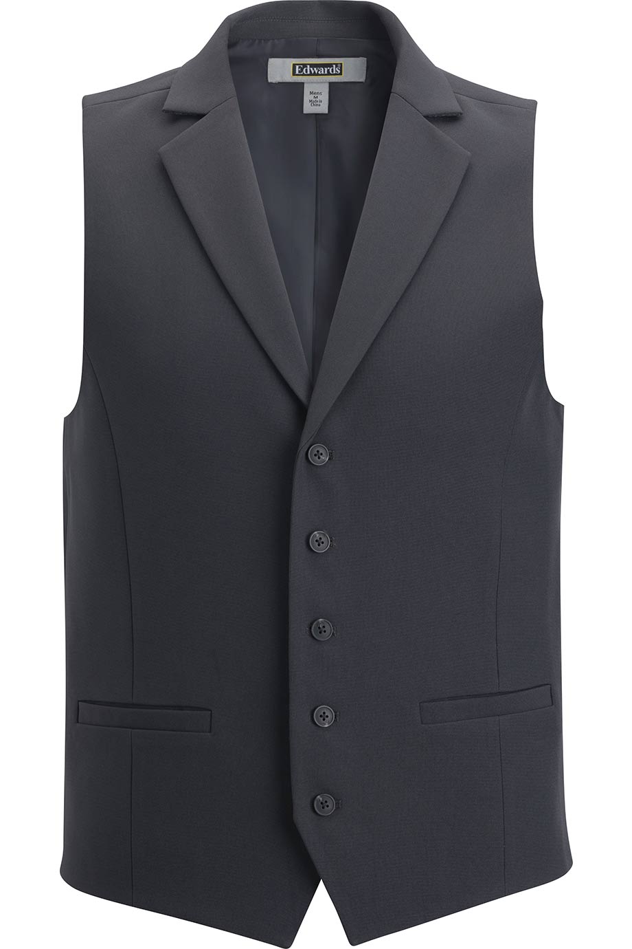 EDWARDS MENS DRESS LAPEL VEST