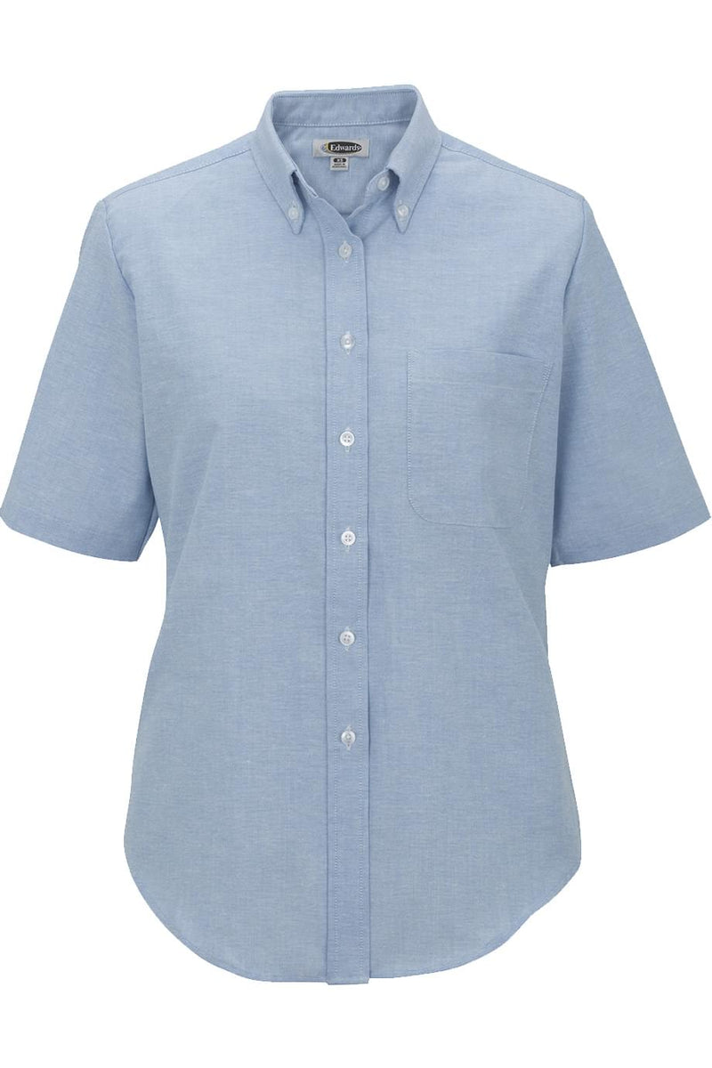 EDWARDS EASY CARE OXFORD SHORT SLEEVE LADIES SHIRT