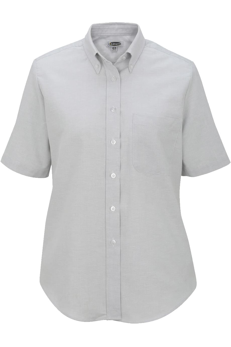 EDWARDS EASY CARE OXFORD SHORT SLEEVE LADIES SHIRT