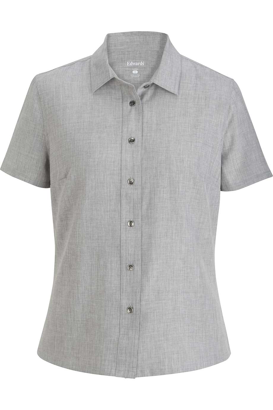 MELANGE LADIES CAMP SHIRT