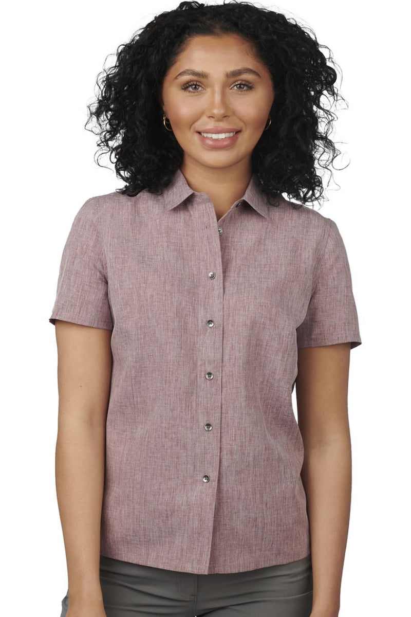 MELANGE LADIES CAMP SHIRT