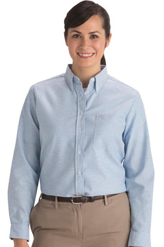 EDWARDS EASY CARE OXFORD LONG SLEEVE LADIES SHIRT