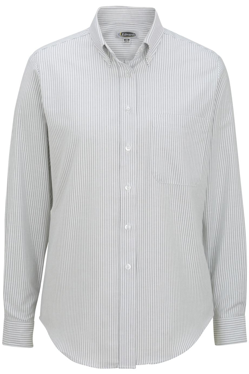 EDWARDS EASY CARE OXFORD LONG SLEEVE LADIES SHIRT