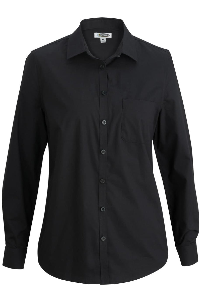 EDWARDS COMFORT STRETCH LONG SLEEVE LADIES SHIRT
