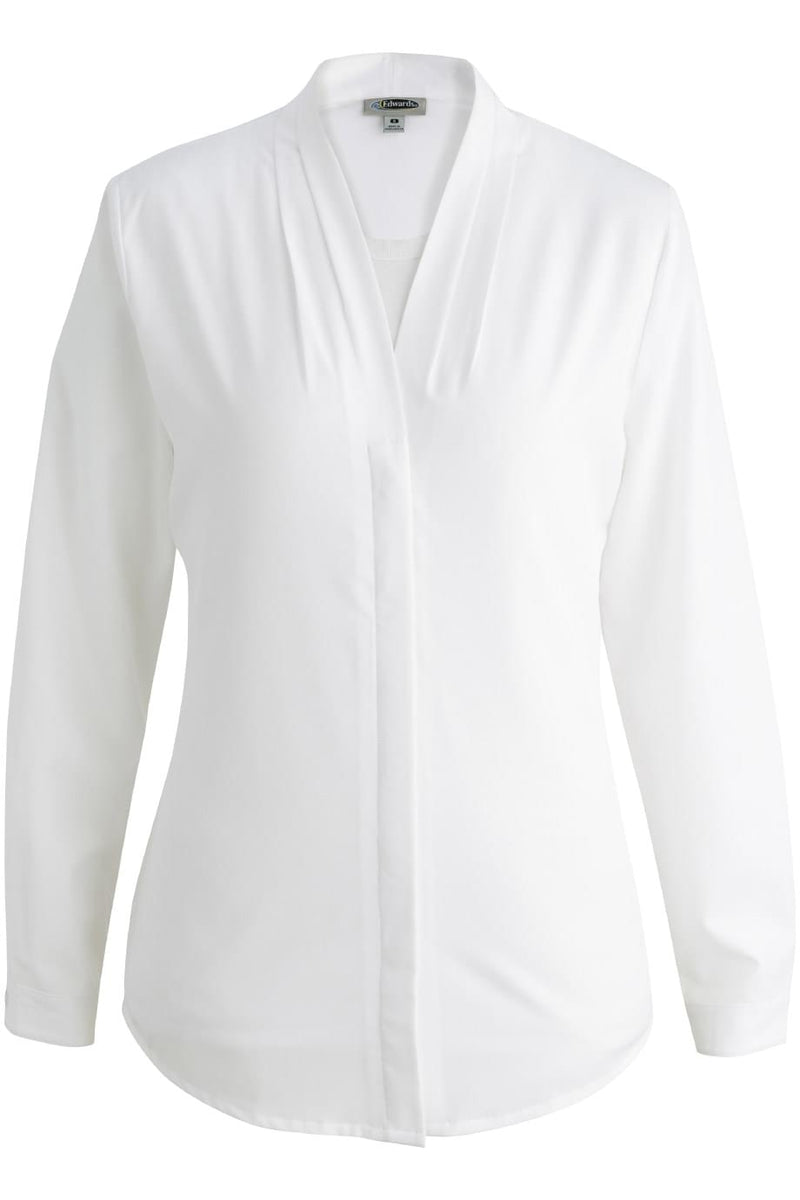 EDWARDS V NECK LADIES BLOUSE