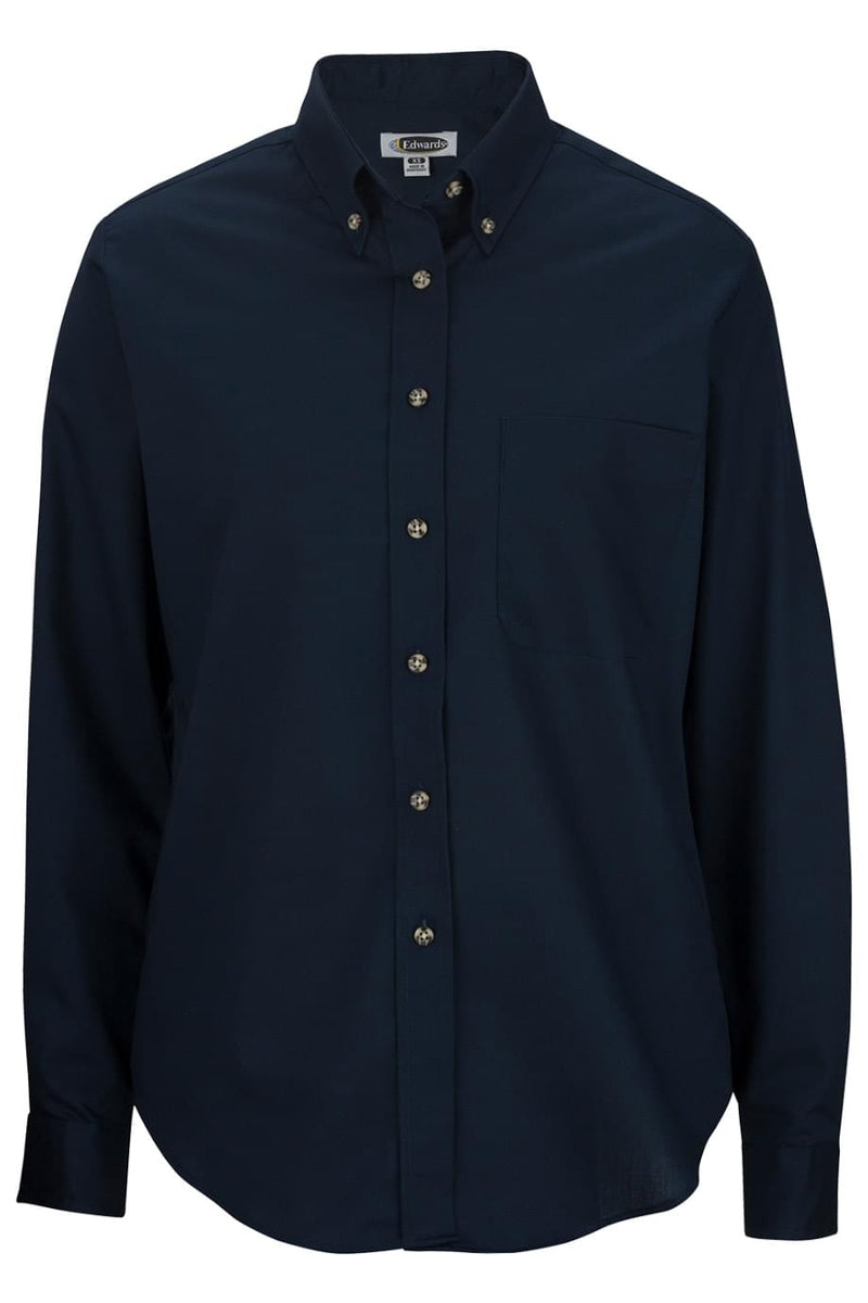 EDWARDS EASY CARE POPLIN LONG-SLEEVE LADIES SHIRT