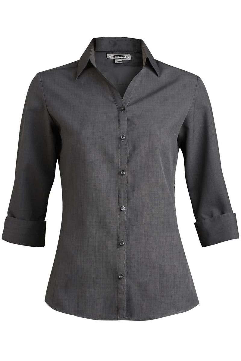 EDWARDS LADIES BATISTE 3/4 SLEEVE BLOUSE