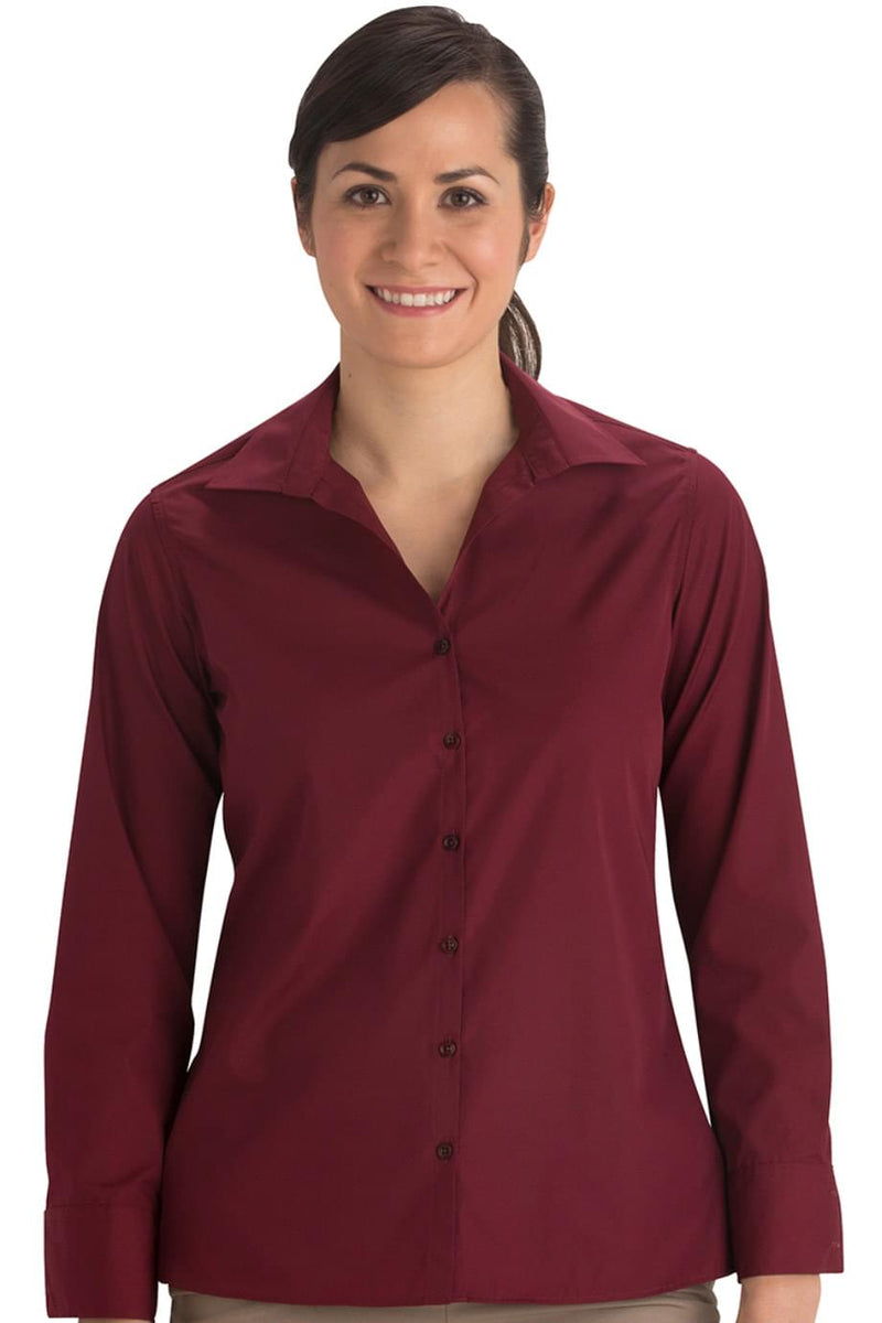 EDWARDS LIGHTWEIGHT POPLIN LONG SLEEVE LADIES SHIRT