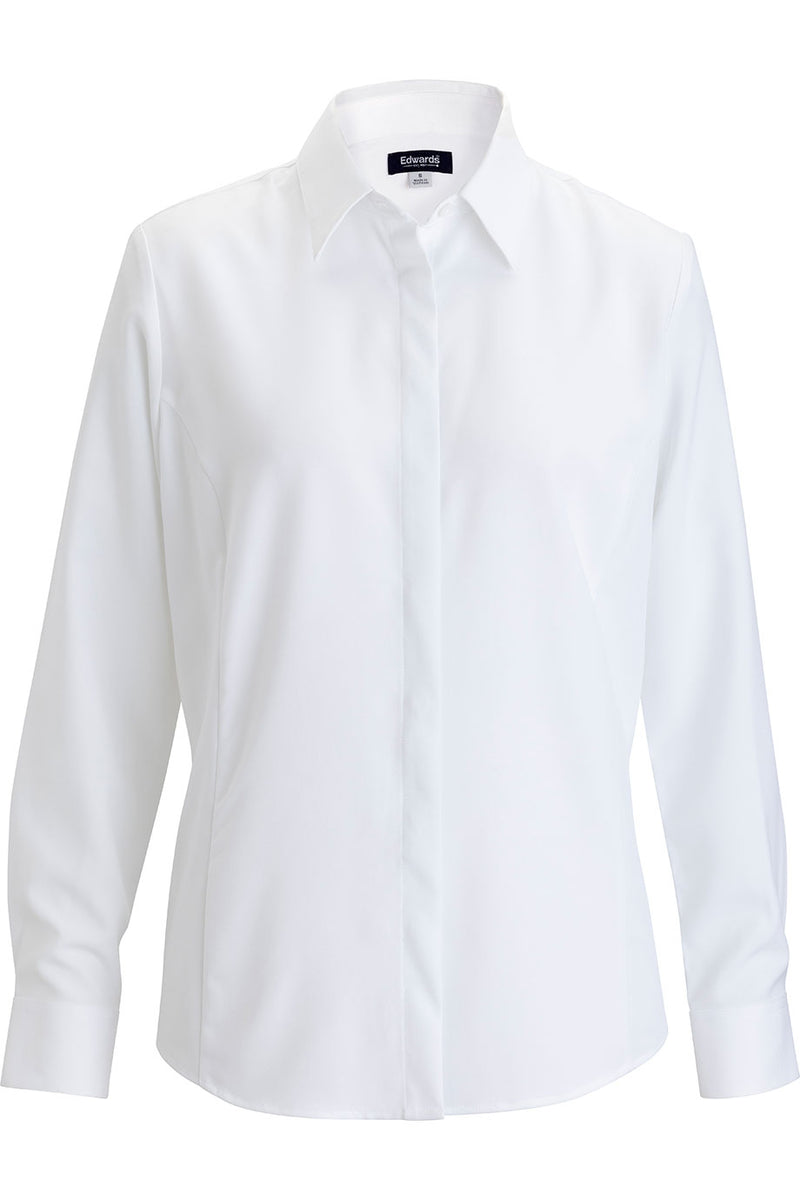 EDWARDS FLEXBATISTE CAFE LONG SLEEVE LADIES SHIRT