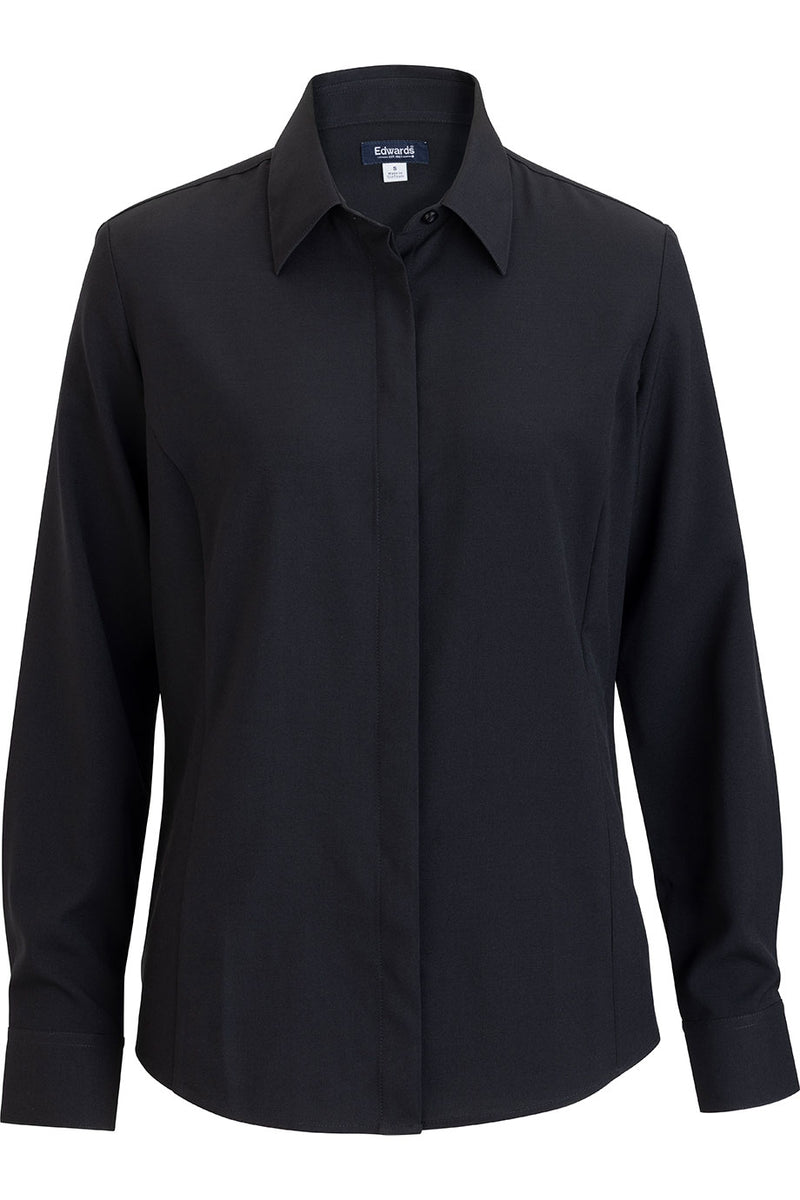 EDWARDS FLEXBATISTE CAFE LONG SLEEVE LADIES SHIRT