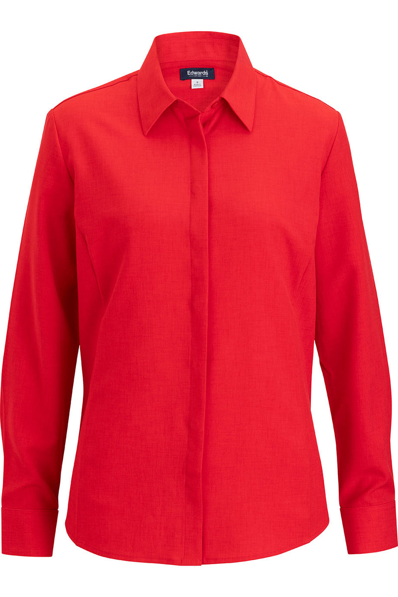 EDWARDS FLEXBATISTE CAFE LONG SLEEVE LADIES SHIRT