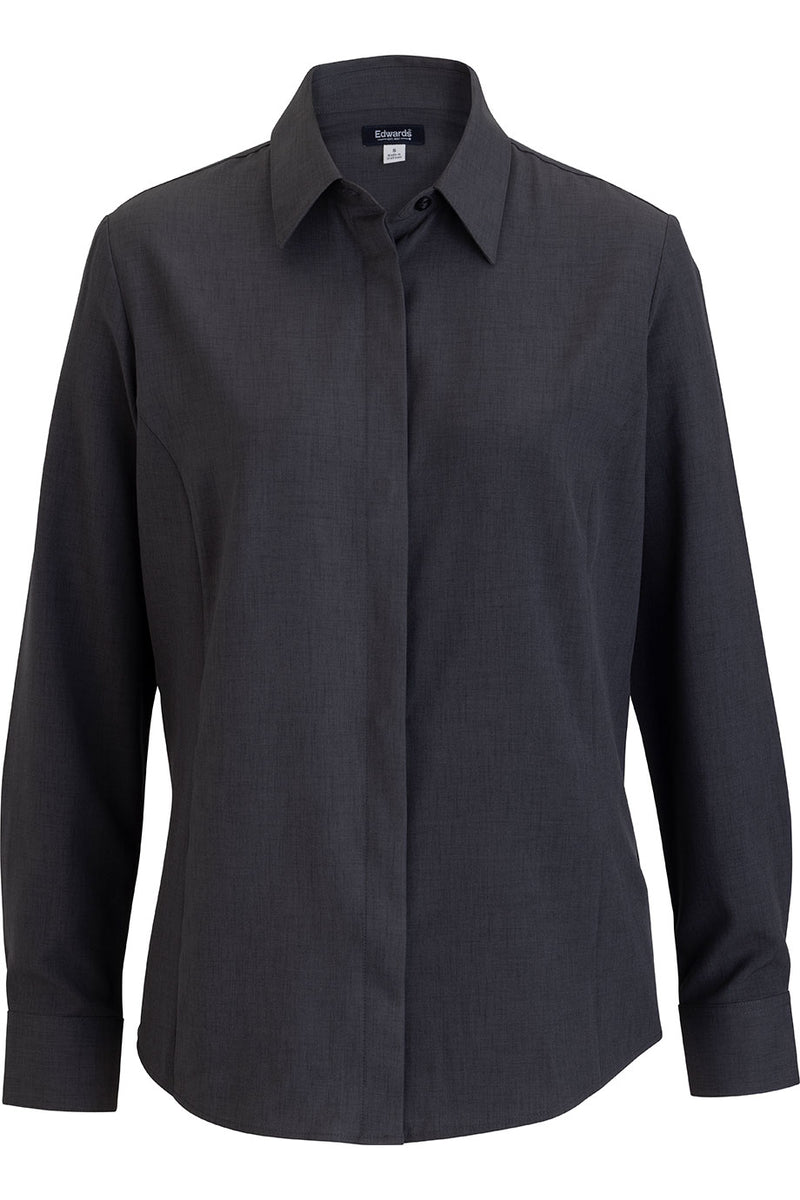 EDWARDS FLEXBATISTE CAFE LONG SLEEVE LADIES SHIRT