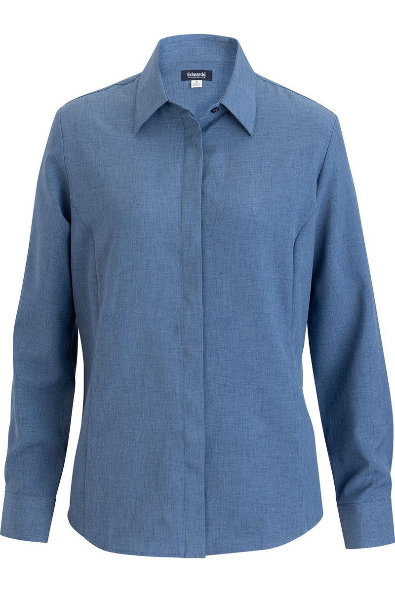 EDWARDS FLEXBATISTE CAFE LONG SLEEVE LADIES SHIRT