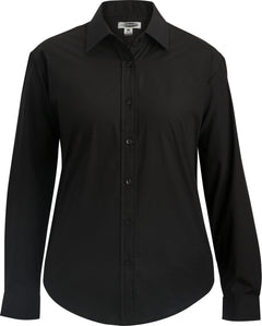 EDWARDS ESSENTIAL BROADCLOTH LONG SLEEVE LADIES SHIRT