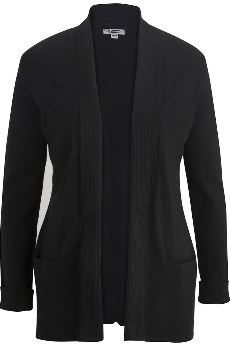 EDWARDS TRI BLEND LADIES SHAWL COLLAR CARDIGAN