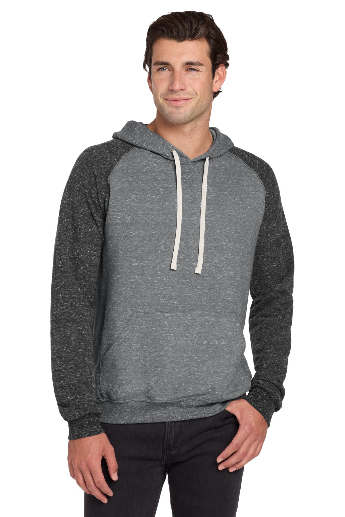 Jerzees  ®  Snow Heather French Terry Raglan Hoodie 90M
