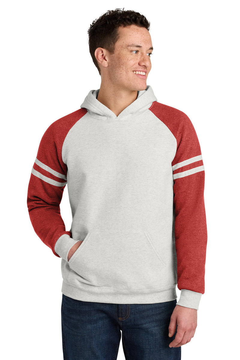 Jerzees ®  Unisex NuBlend ®  Varsity Colorblock Hooded Sweatshirt 97C