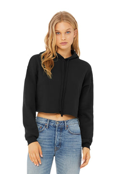 BELLA+CANVAS  ®  Women's Sponge Fleece Cropped Fleece Hoodie. BC7502