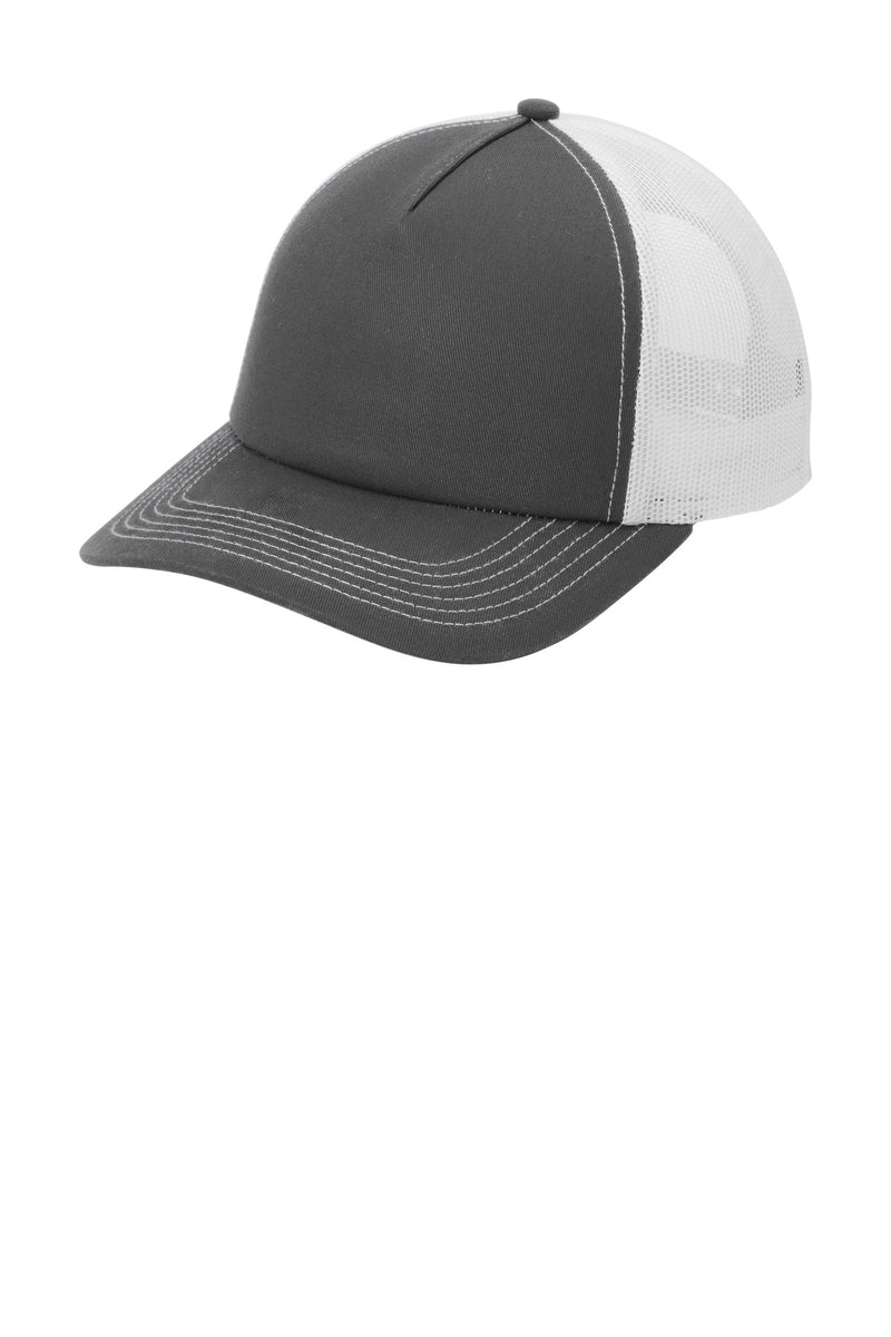 Port Authority ®  Low-Profile Snapback 5-Panel Trucker Cap C405LP