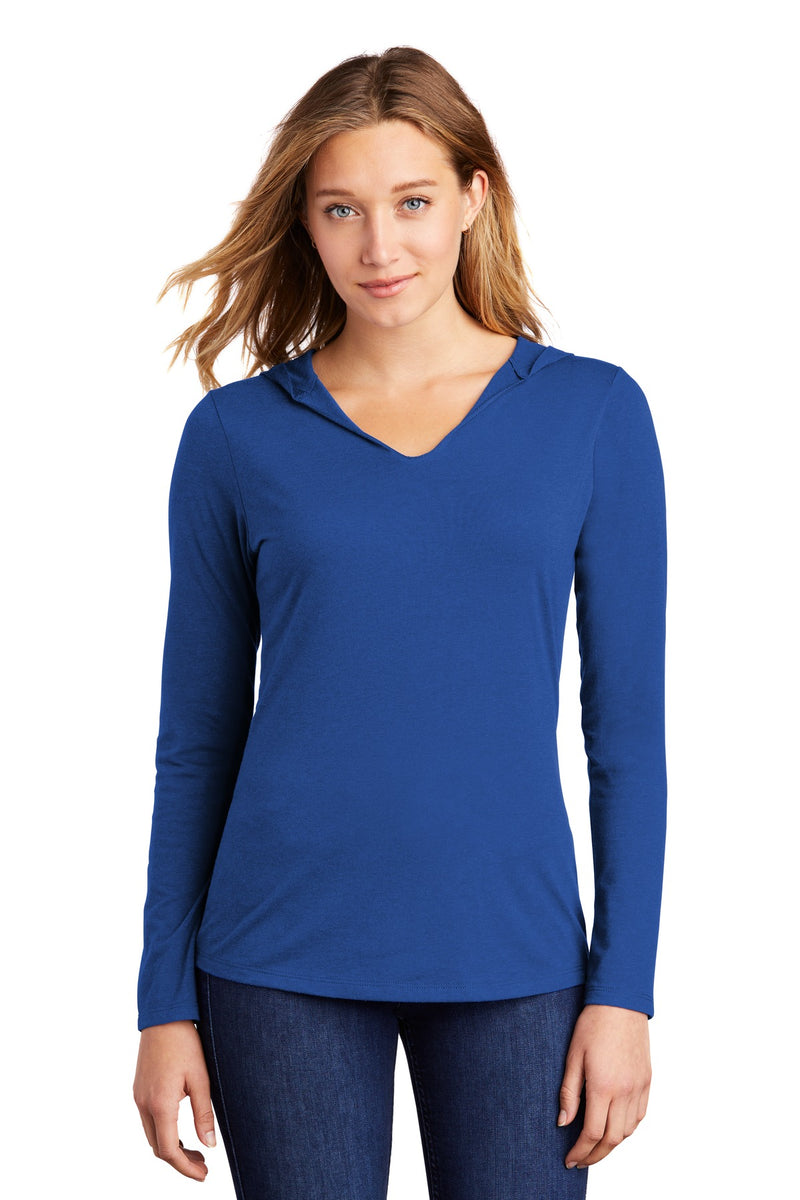District ®  Women's Perfect Tri ®  Long Sleeve Hoodie. DM139L