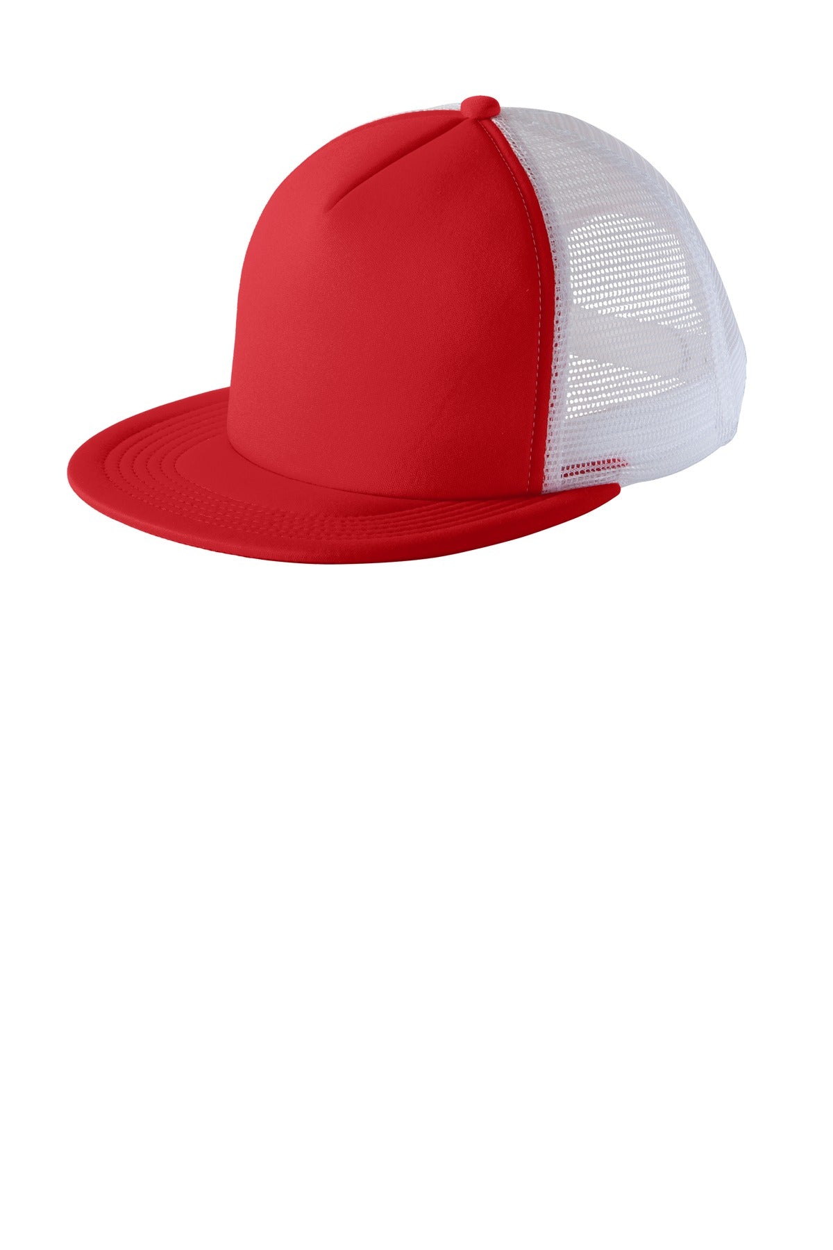 District ®  Flat Bill Snapback Trucker Cap. DT624