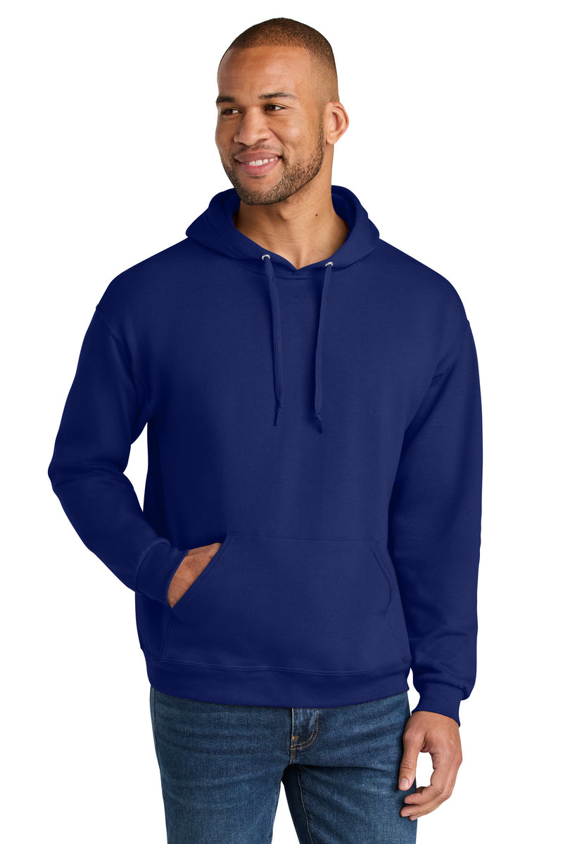 Jerzees Ultimate ™  Unisex CVC Ring Spun Hooded Sweatshirt IC49M