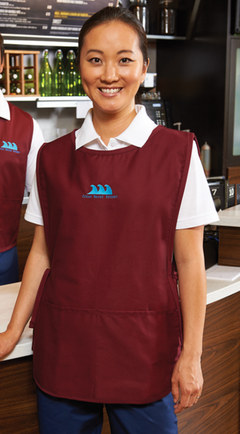 EDWARDS APRON VEST WITH WAIST POCKETS