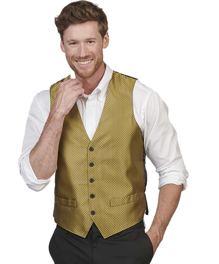 BROCADE MENS VEST